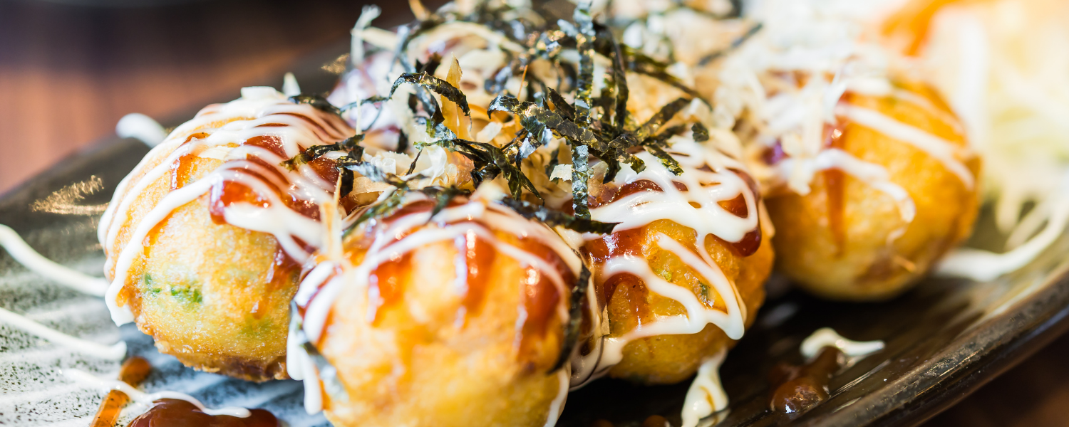Takoyaki, Okonomiyaki