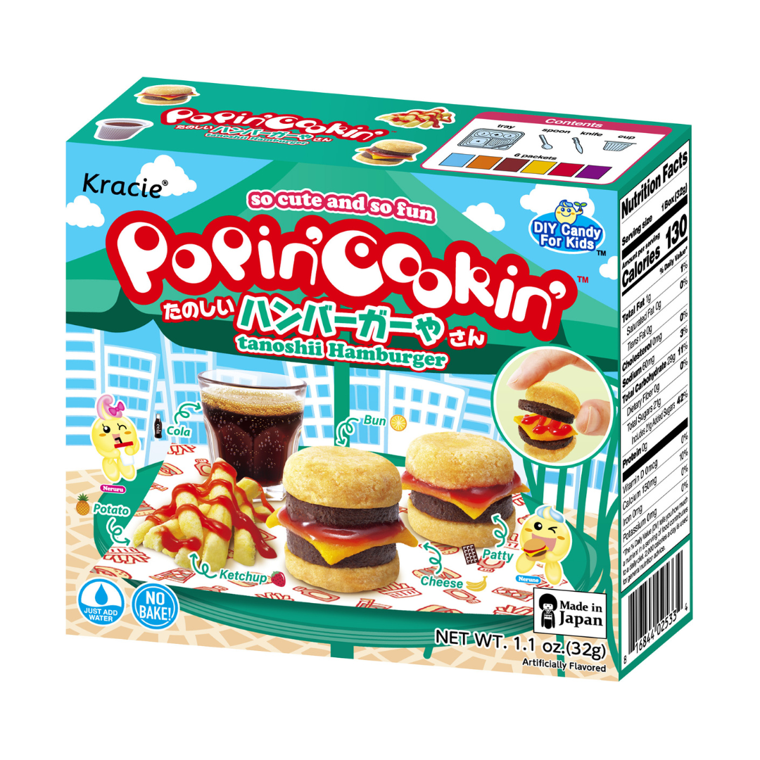 KRACIE Popin' Cookin' Hamburger yasan 32g