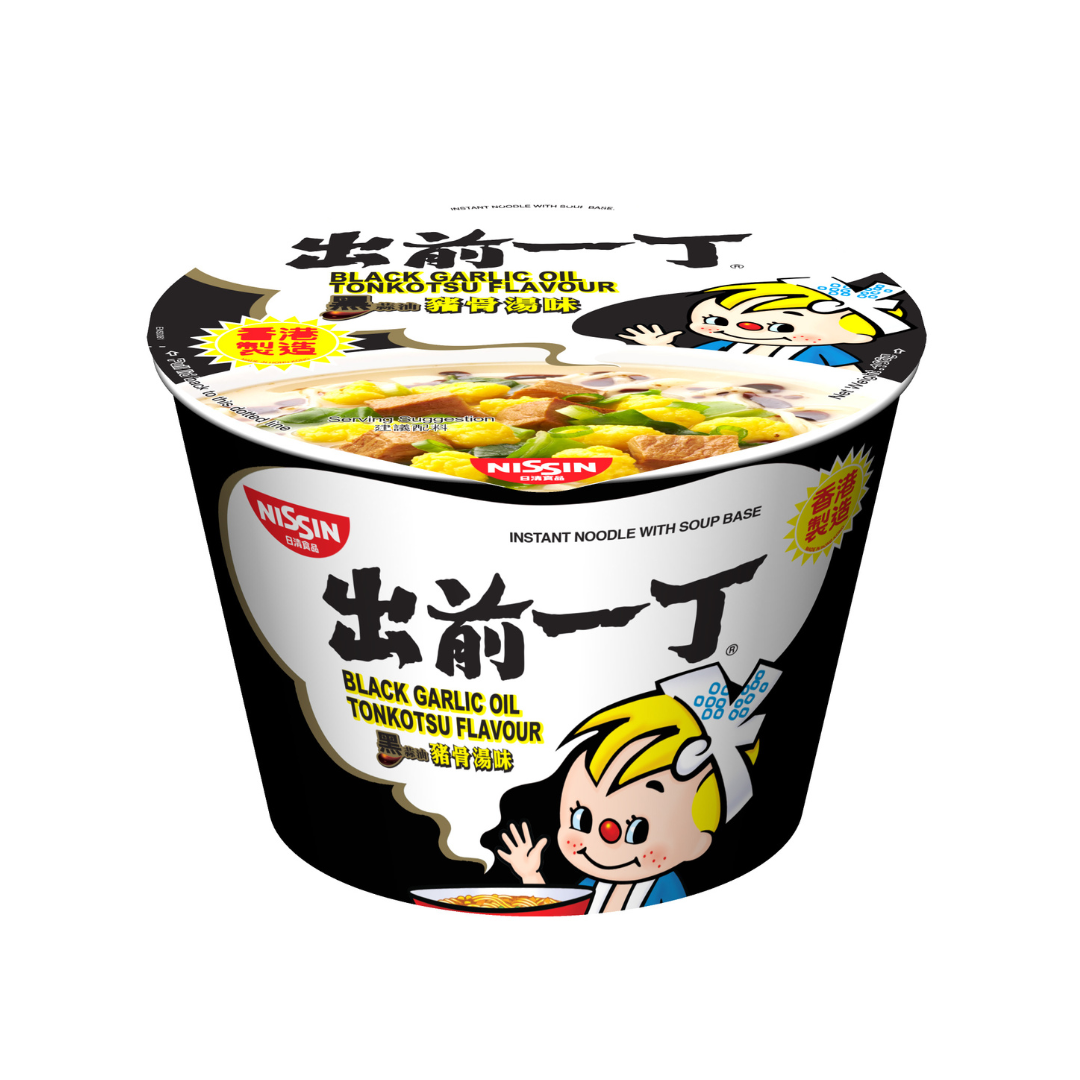 DR Black Garlic Oil Tonkotsu Flavour Bowl 106g x 3pc