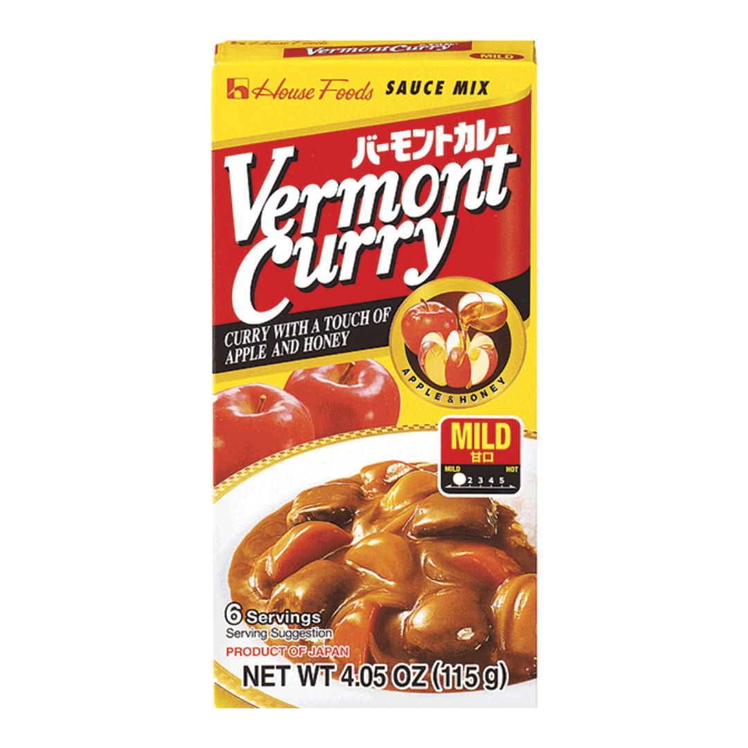 HOUSE Vermont Curry Mild 115g