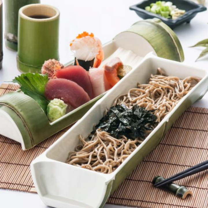 SHUNTA Separator Bamboo Plate Set