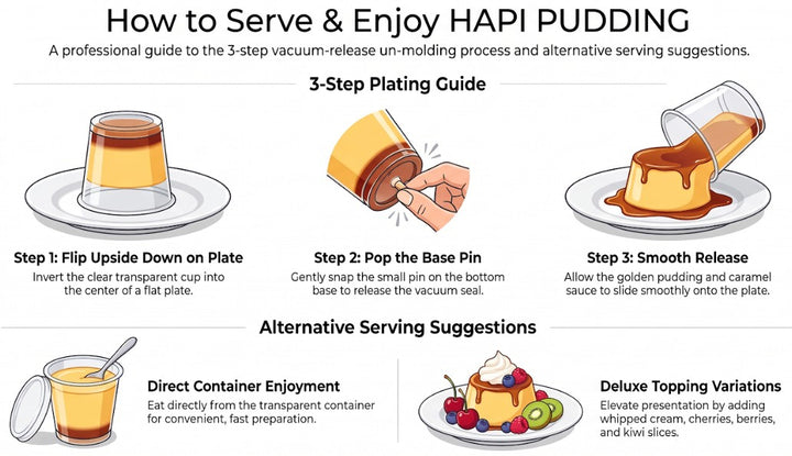 HAPI Pudding 3pc 240g