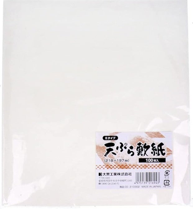 DAIKOKU Tempura Gami 100sheet
