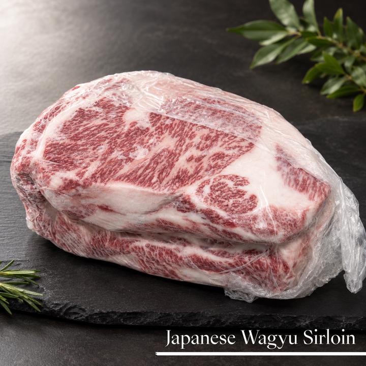 最高級A5ランク日本産黒毛和牛サーロインブロック – 3KG (BMS 8-9, 認証済み)
