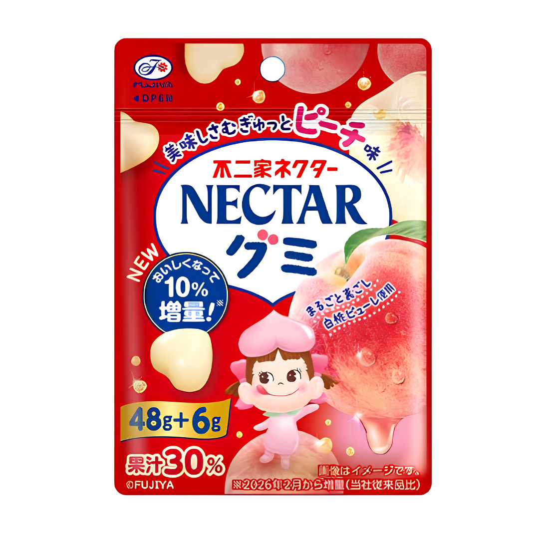 FUJIYA Nectar Gummy Peach 54g