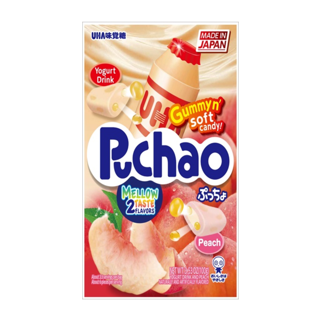 PUCHAO Yogurt Drink & Peach 100g