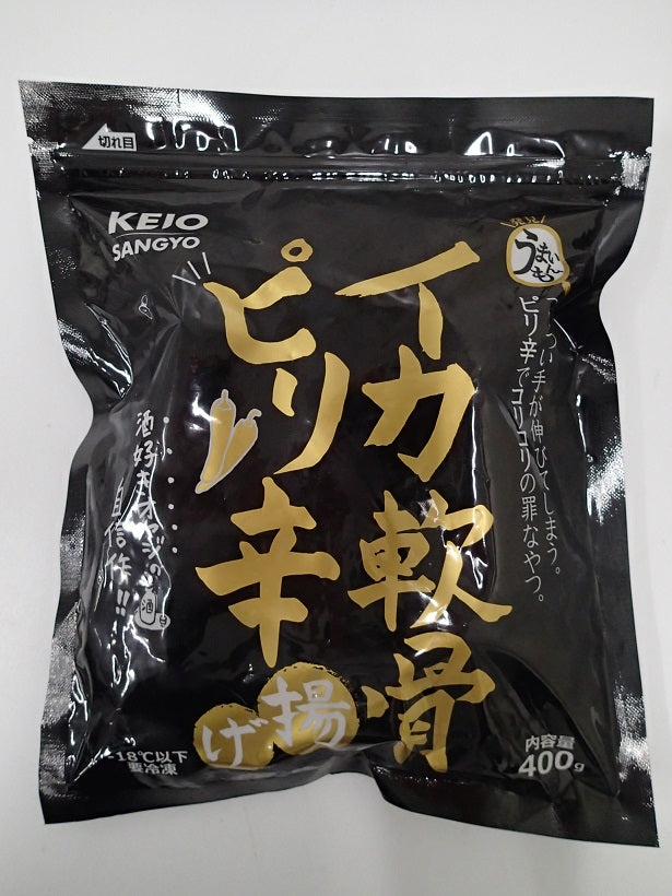 KEIO Ika Nankotsu Pirikara Age 400g