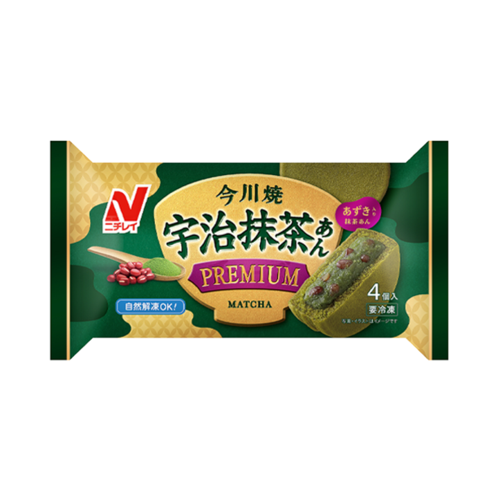 NICHIREI Imagawayaki Matcha 4pc 280g