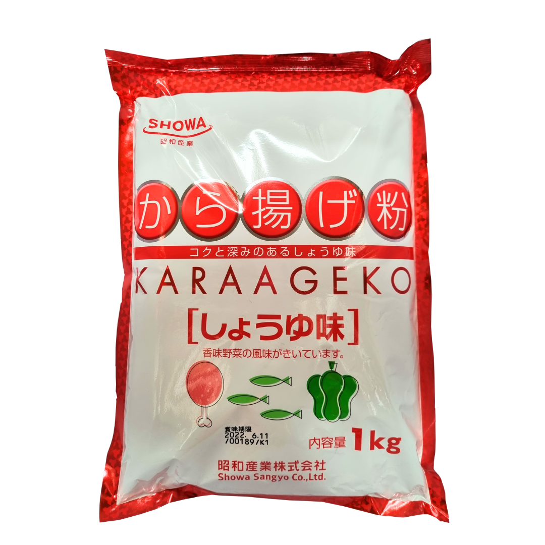 SHOWAからあげ粉 濃口しょうゆ 1kg