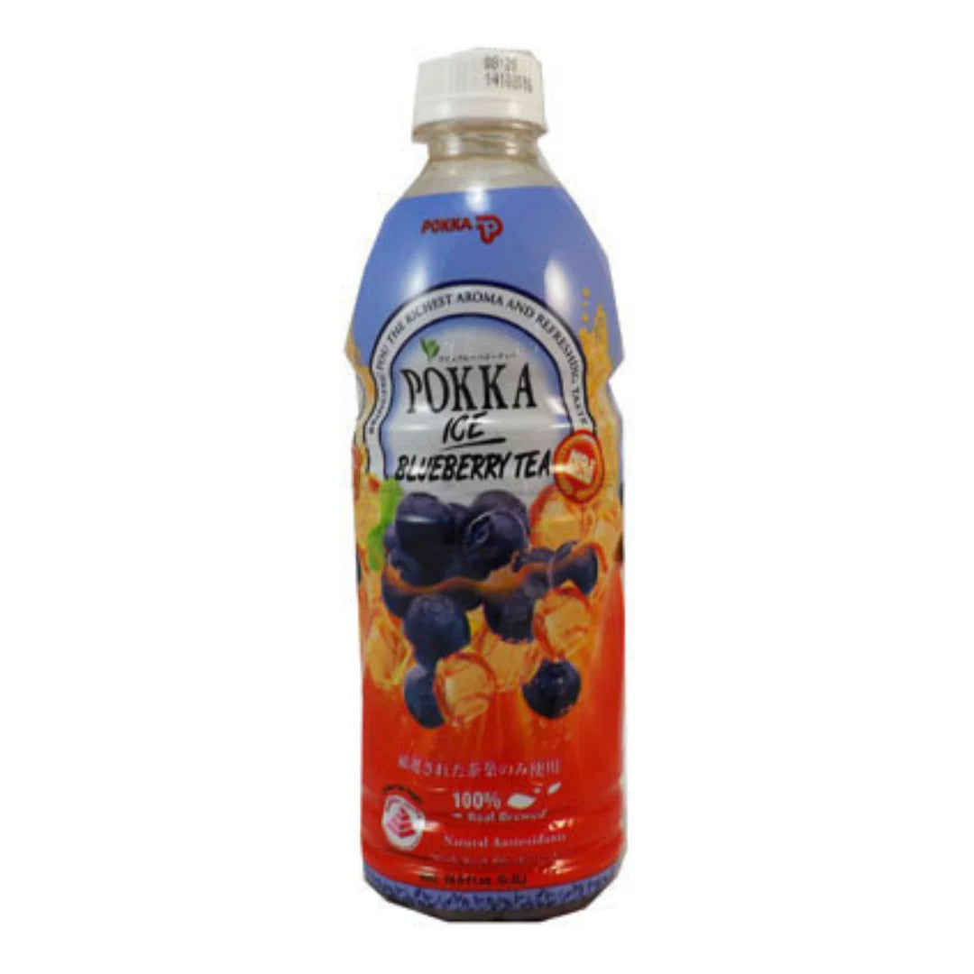 POKKA Ice Blueberry Tea 500ml x 24ea