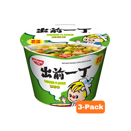 NISSIN  Chicken Flavour Bowl 118g x 3pc