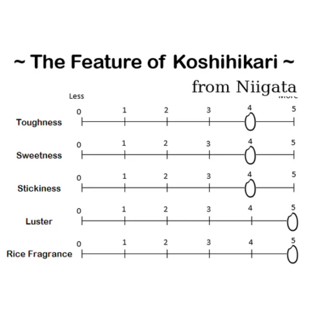 【Limited Offer】Niigata Koshihikari Rice 1kg (BBD:17/03/2026)