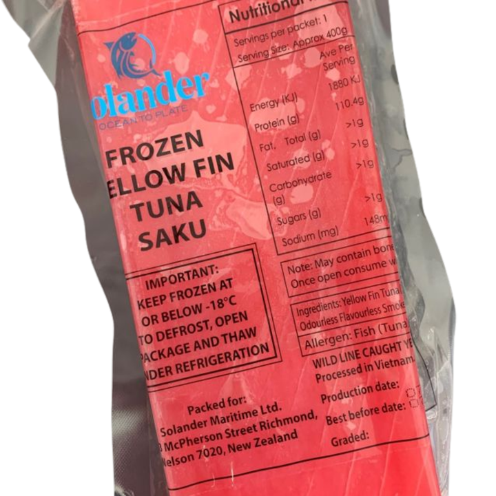 Yellowfin Tuna Saku per each 300g up
