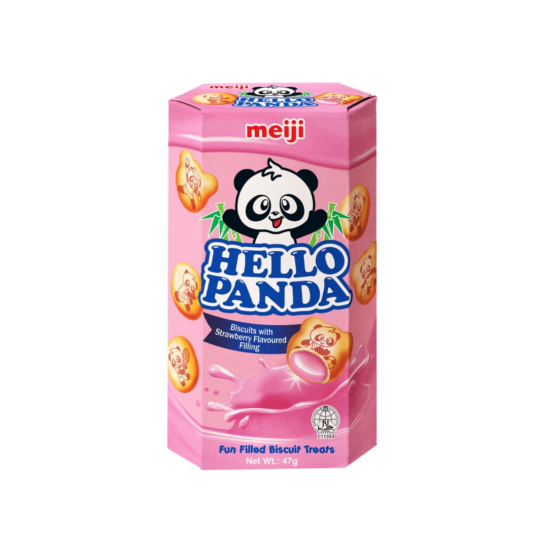 Hello Panda Strawberry 47g