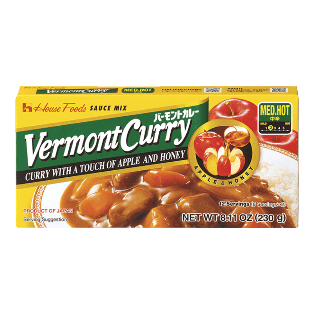 HOUSE Vermont Curry M-H 230g