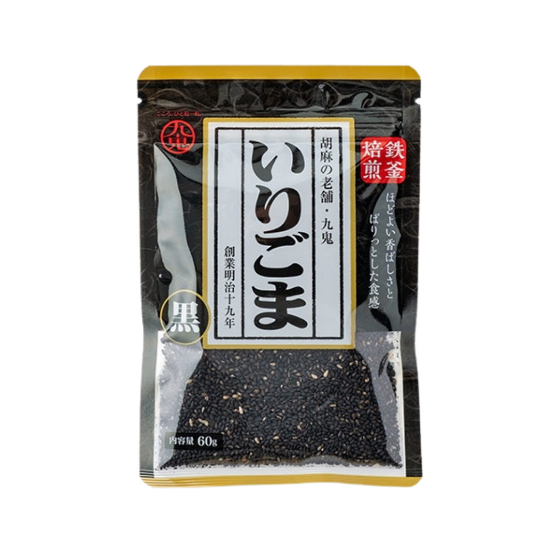 九鬼 純正黒ごま いりごま 60g
